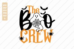 The Boo Crew Svg, Ghost SVG,Baby Halloween svg Product Image 1