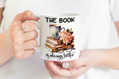 The Book is Always Better | Watercolour Books & Flowers Product Image 3