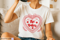 Bachelorette Party Bride Babes Heart PNG Design Product Image 2