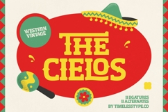 The Cielos Western Vintage Font Product Image 1