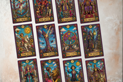 The Crooked Bloom Whimsical Fantasy Tarot Printable Product Image 7