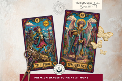 The Crooked Bloom Whimsical Fantasy Tarot Printable Product Image 8