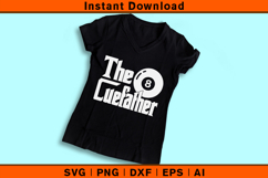 The Cuefather SVG | Funny 8 Ball Pool Player Design Product Image 3