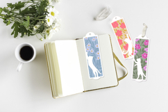 Cat bookmark paper cut svg / Cat bookmarks paper cutting Product Image 2