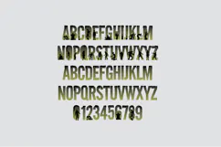 The Dead Walk- Zombie Halloween Color Font Product Image 3
