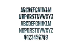 The Dead Walk- Zombie Halloween Color Font Product Image 6
