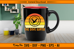 The Dove Slayer SVG Vintage Retro Hunting Design Product Image 3