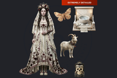 Eight Sabbats Wiccan Ritual Clipart for Pagan Scrapbooking Product Image 14