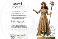 Eight Sabbats Wiccan Ritual Clipart for Pagan Scrapbooking Product Image 2