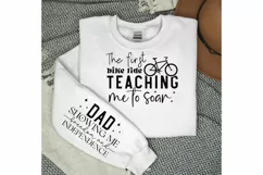 The First Bike Ride Sleeve SVG, Father's Day SVG Design Product Image 3