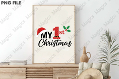 The First Christmas PNG Design Product Image 3