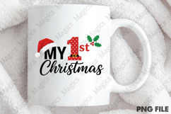 The First Christmas PNG Design Product Image 4