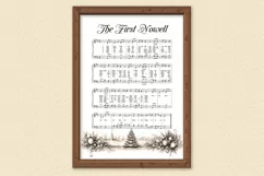 Christmas Carol Sheet Music, Christmas Sheet Music Printable Product Image 1
