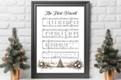 Christmas Carol Sheet Music, Christmas Sheet Music Printable Product Image 2