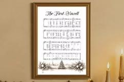 Christmas Carol Sheet Music, Christmas Sheet Music Printable Product Image 3