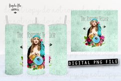 The Fortune Teller Flapper 20 oz Skinny Tumbler Digital png Product Image 3