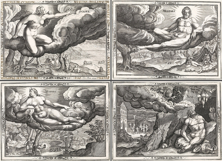 4 Vintage 17th Century Celestial Illustrations Image Bundle Product Image 2