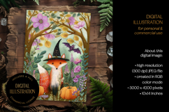 Halloween Fox Illustration Product Image 1