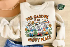 The Garden Is My Happy Place Sublimation PNG Product Image 2