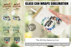 The Glitchy Resurrection Glass Can Product Image 1