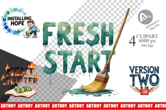 The Glitchy Resurrection Clipart Product Image 1