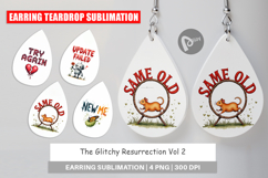 The Glitchy Resurrection Earring Product Image 1