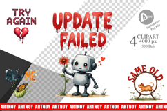 The Glitchy Resurrection Clipart Product Image 1