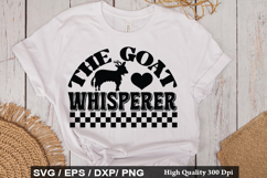 Goat SVG Design - This Girl Runs On Jesus And Goats Product Image 4