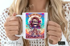 The Gold Digger Tarot Card PNG | Funny Tarot Card Product Image 2