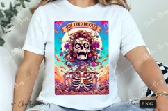 The Gold Digger Tarot Card PNG | Funny Tarot Card Product Image 3