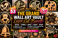 The Grand Wall Art Vault SVG Bundle,Laser Cut svg Bundle Product Image 1