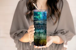 The Greatest Adventure is What Lies Ahead 20oz Tumbler Wrap Product Image 3