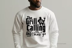 King of the Grill SVG | The Grill is Calling and I Must Go Product Image 3