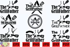 The Grillfather SVG | Grillfather SVG | Father SVG | Dad SVG Product Image 2