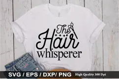 Hairdresser SVG Design -Your hair is my canvas Product Image 4