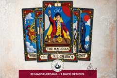 The Halftone Arcana Comic Pop Art Tarot Printable Product Image 3