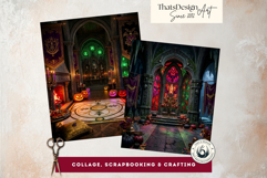 Harvest Haunt: Halloween Autumn Backgrounds &amp; TTRPG Scenes Product Image 11