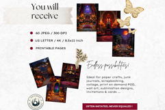 Harvest Haunt: Halloween Autumn Backgrounds &amp; TTRPG Scenes Product Image 2