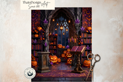 Harvest Haunt: Halloween Autumn Backgrounds &amp; TTRPG Scenes Product Image 4