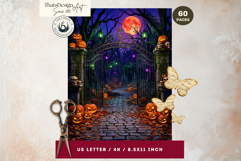 Harvest Haunt: Halloween Autumn Backgrounds &amp; TTRPG Scenes Product Image 6