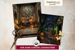 Harvest Haunt 2: Halloween Autumn Backgrounds &amp; TTRPG Scenes Product Image 10
