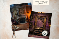 Harvest Haunt 2: Halloween Autumn Backgrounds &amp; TTRPG Scenes Product Image 12