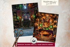 Harvest Haunt 2: Halloween Autumn Backgrounds &amp; TTRPG Scenes Product Image 13