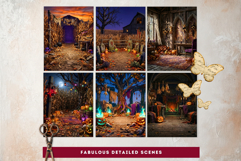 Harvest Haunt 2: Halloween Autumn Backgrounds &amp; TTRPG Scenes Product Image 5