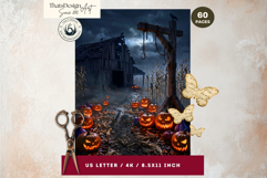 Harvest Haunt 2: Halloween Autumn Backgrounds &amp; TTRPG Scenes Product Image 6