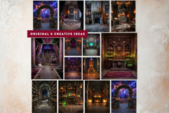 Harvest Haunt 2: Halloween Autumn Backgrounds &amp; TTRPG Scenes Product Image 7