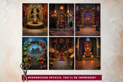 Harvest Haunt 2: Halloween Autumn Backgrounds &amp; TTRPG Scenes Product Image 9