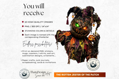 Harvest of Haunts: Halloween Gothic Characters PNGs Product Image 2