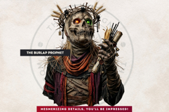 Harvest of Haunts: Halloween Gothic Characters PNGs Product Image 6