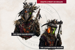 Harvest of Haunts: Halloween Gothic Characters PNGs Product Image 7